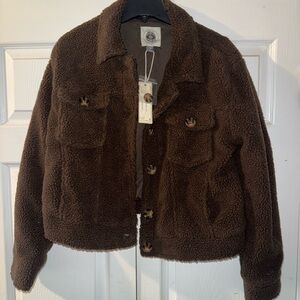 Brown Teddy Jacket